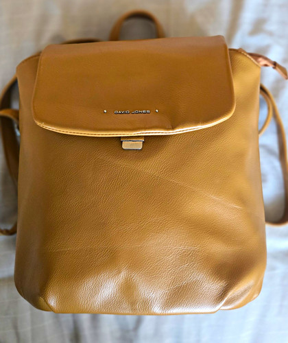 David jones brown - brown, daypack